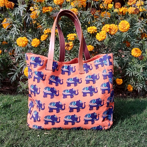 Elephant Shopper Bag – Pitara by Sisosh