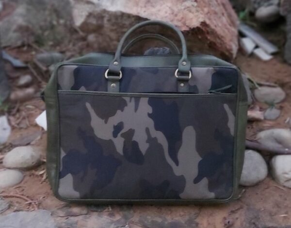 Military Print  Laptop Bag - Image 4