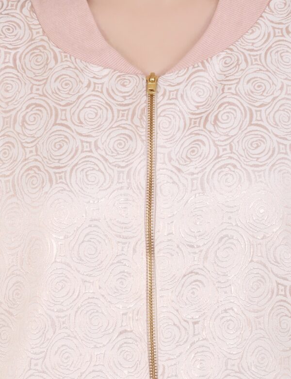 Jacquard Bomber Jacket - Image 5