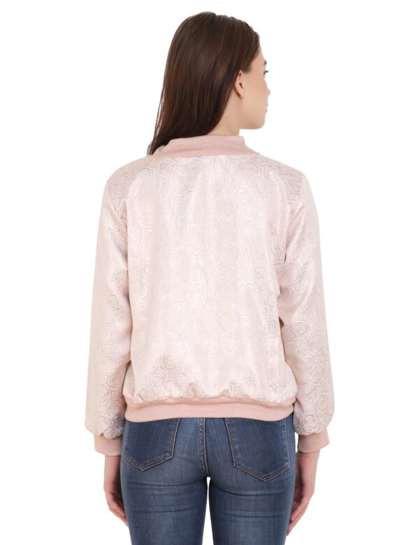 Jacquard Bomber Jacket - Image 6