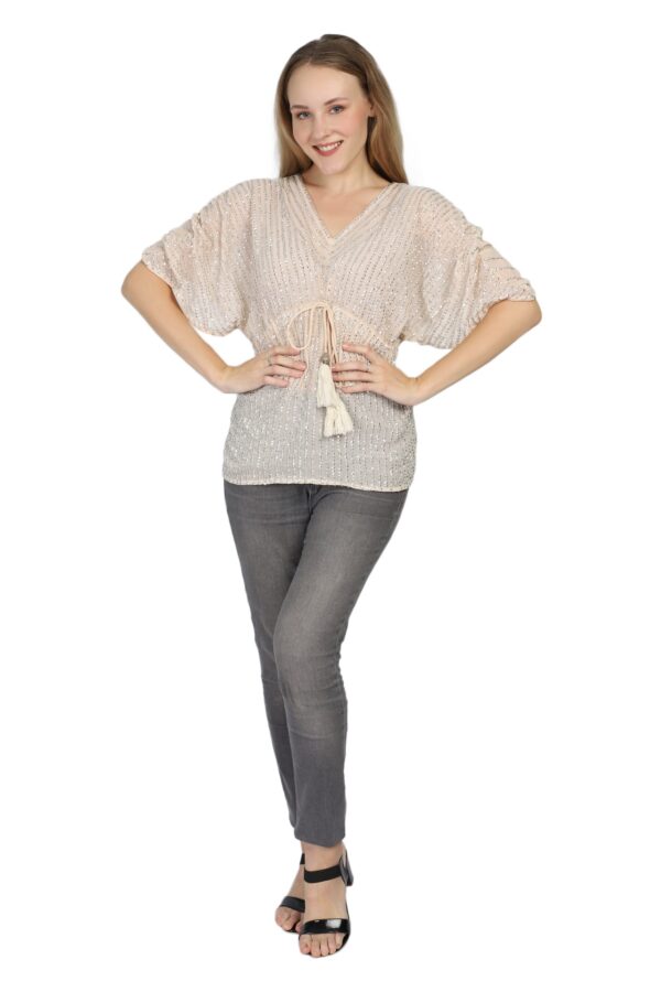 Sequined String Top - Image 4