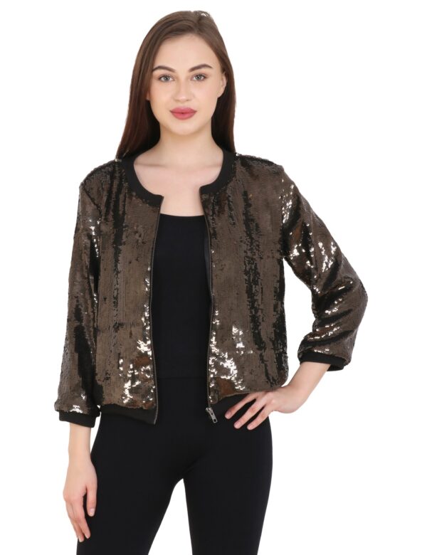 Bomber jacket in Sequins - Image 6