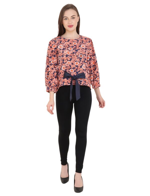 Floral Bow Top - Image 5