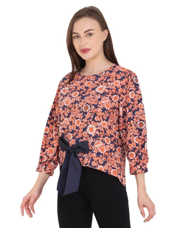 Floral Bow Top - Image 3