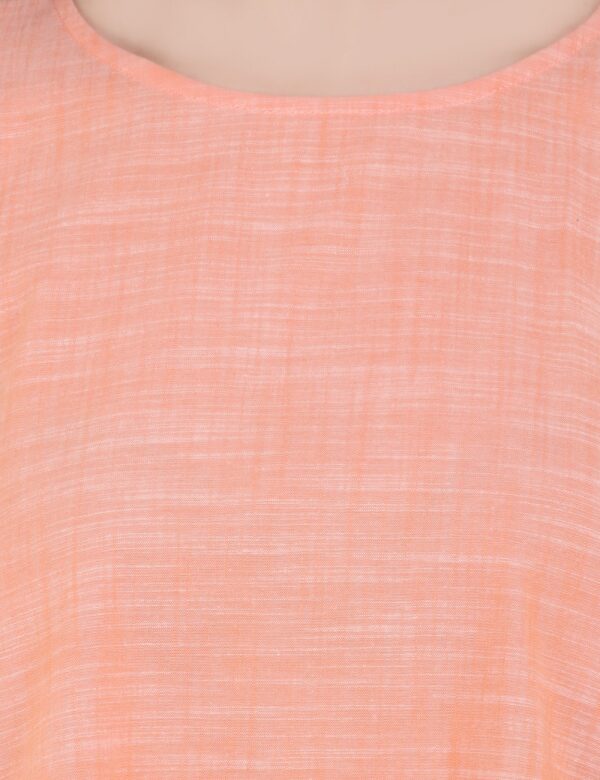 Peach Poncho Top - Image 5