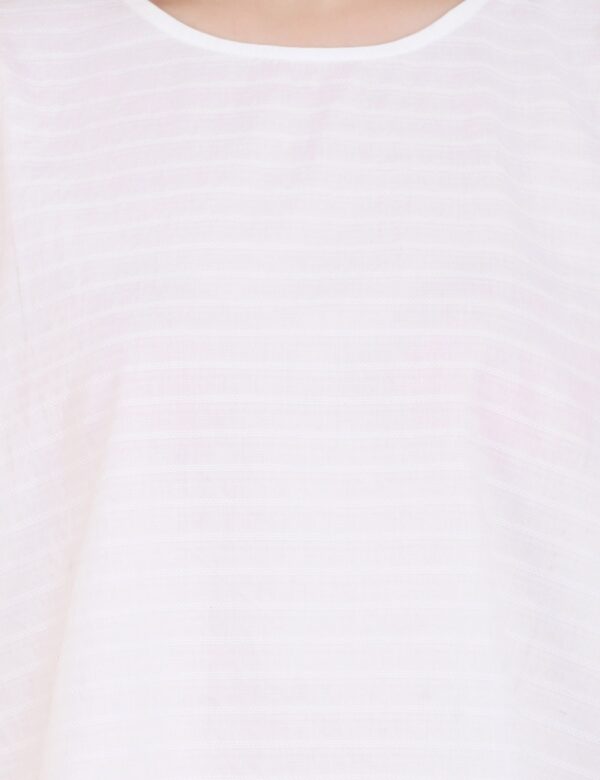 white Poncho Top - Image 5