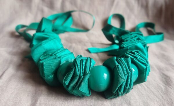 Green Origami Necklace - Image 3