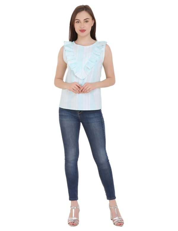 Cool Blue Top - Image 4