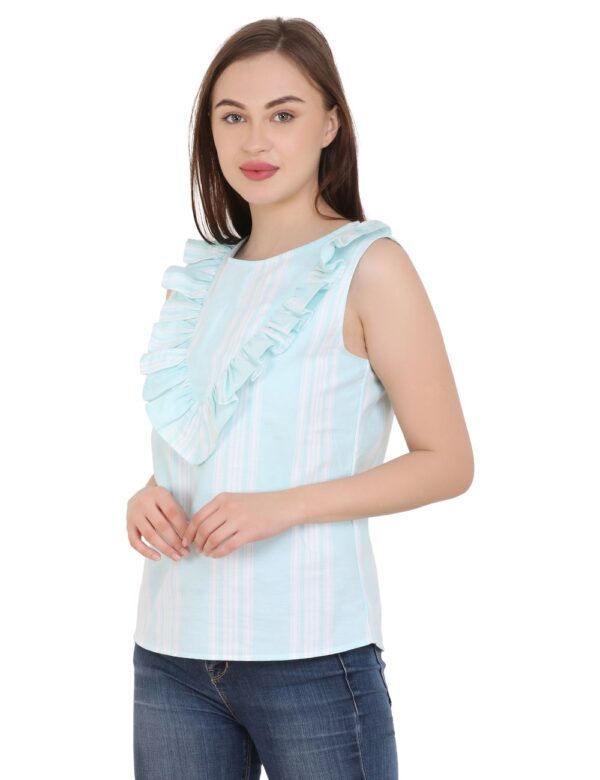 Cool Blue Top - Image 3