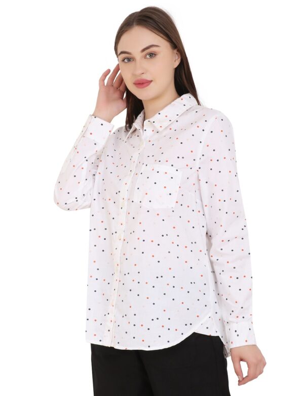 Dot Print Shirt - Image 3