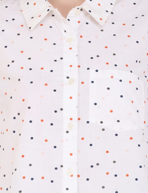 Dot Print Shirt - Image 5