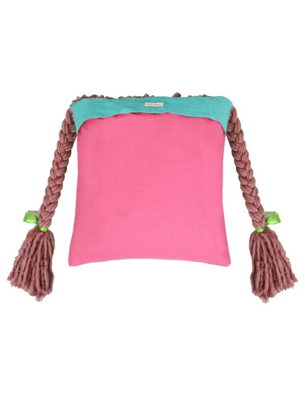 Kids Doll Cushion Green - Image 5