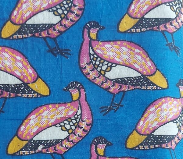 Bird Print Pocket Square - Image 3