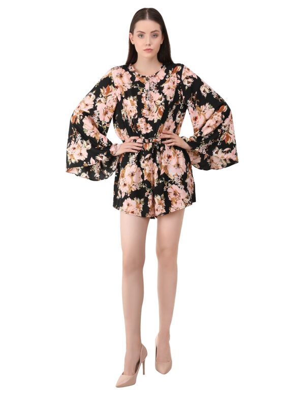 Black Retro Jumpsuit - Image 3