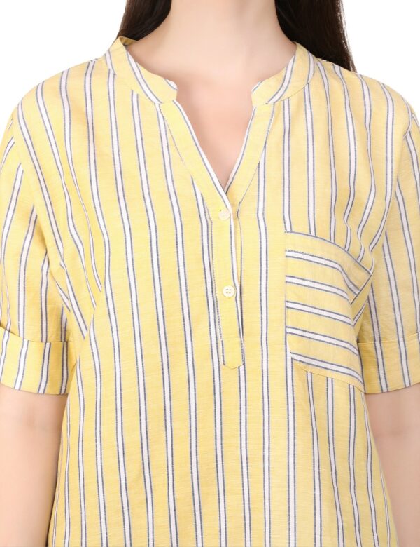Linen Shift Dress - Image 6