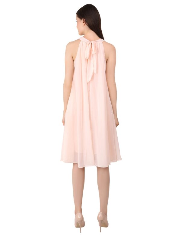 Halter embroidered Dress - Image 7